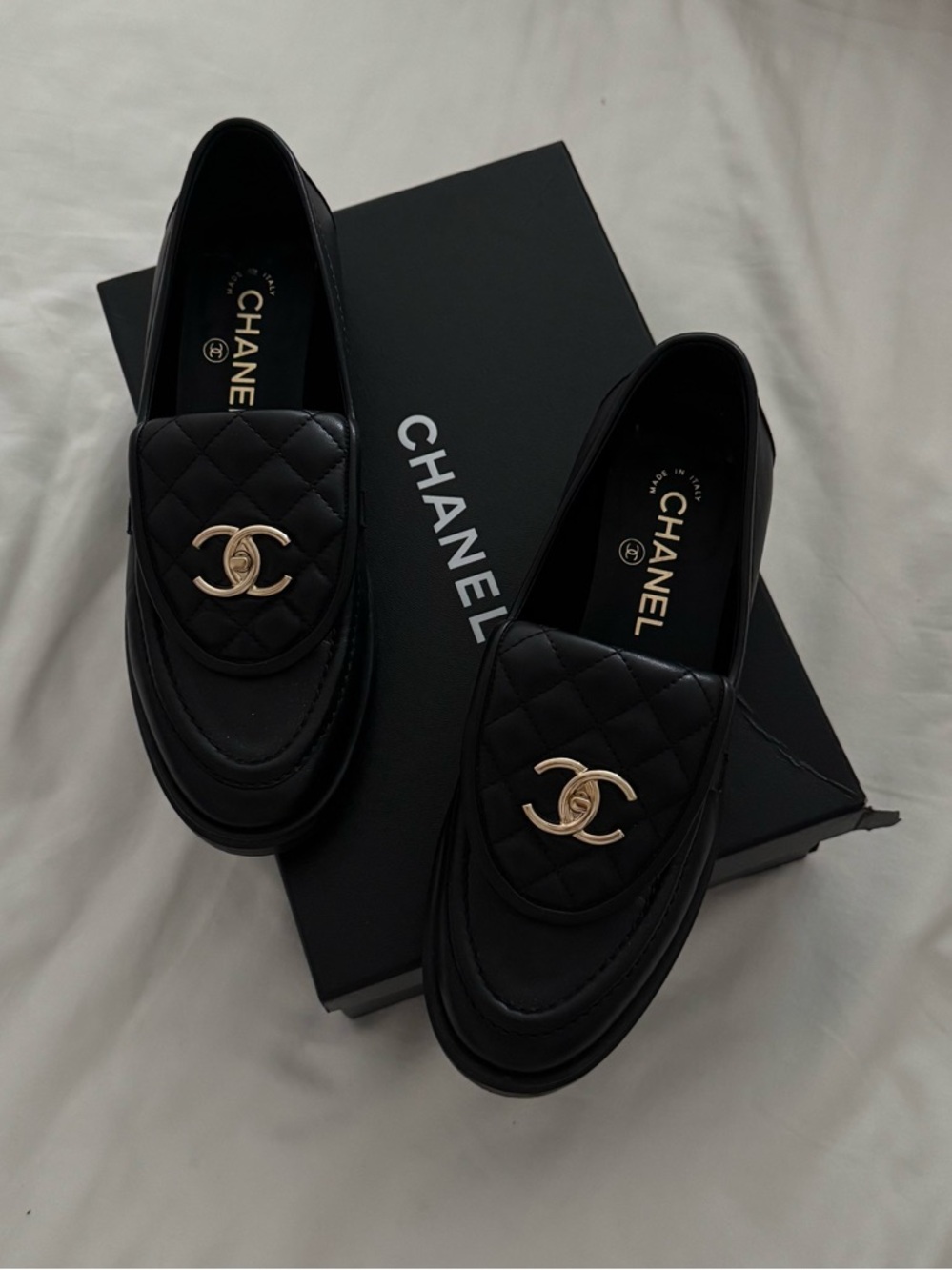 Chanel Turnlock Loafers
